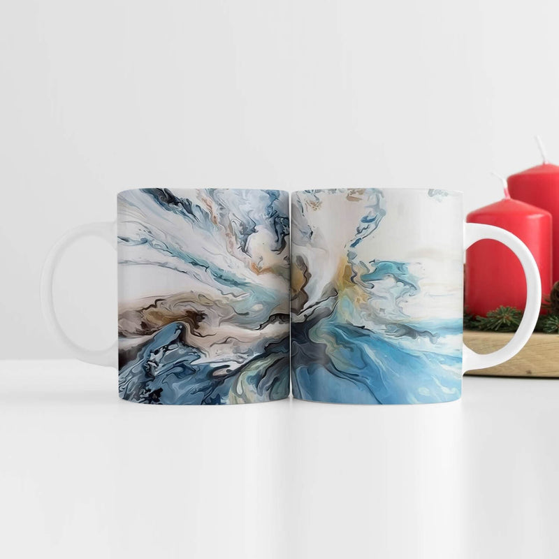 Abstract Oceanic Mug