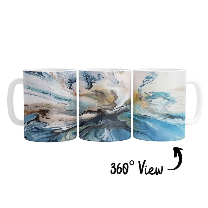 Abstract Oceanic Mug