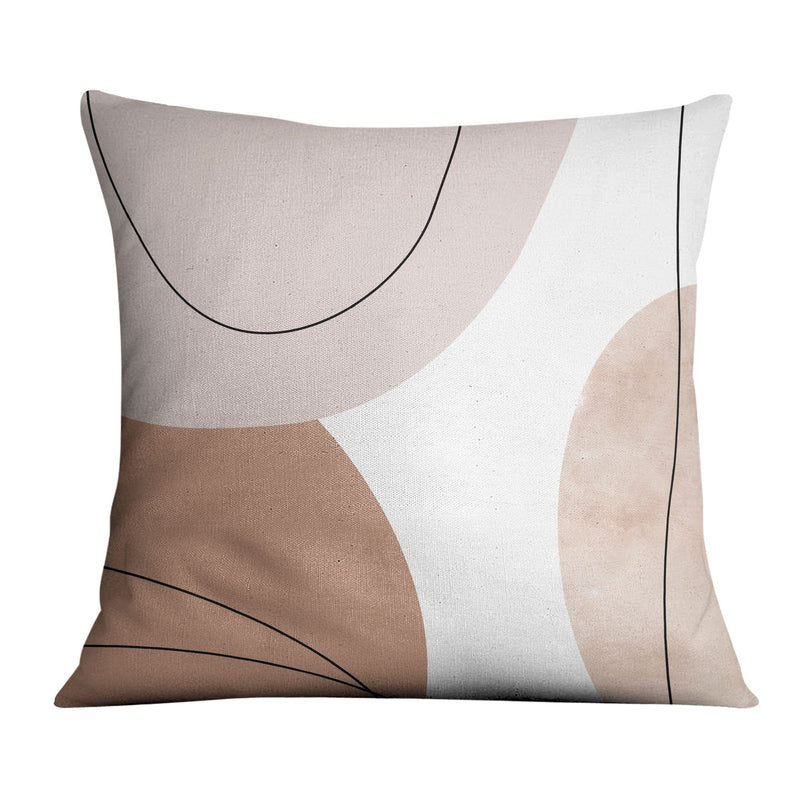 Abstract Pastels A Cushion