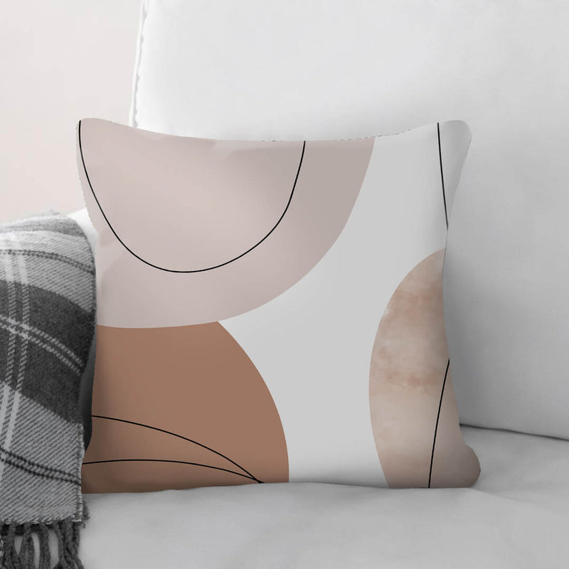 Abstract Pastels A Cushion