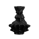 GobekUsa Abstract Pleated Gear Resin Flower Vase - Home Decoration & Arrangement