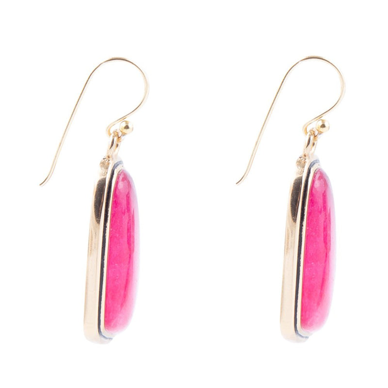 Abstract Quartz Earrings