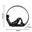 GobekUsa Abstract Resin Characters Desk Decoration Ornament for Room Aesthetic Decor