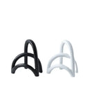 GobekUsa Abstract Resin Geometry Arch Decor Figurine Craft for Home Decor