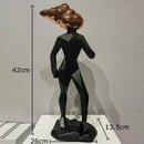 GobekUsa Abstract Resin Sculpture Room Decoration Set