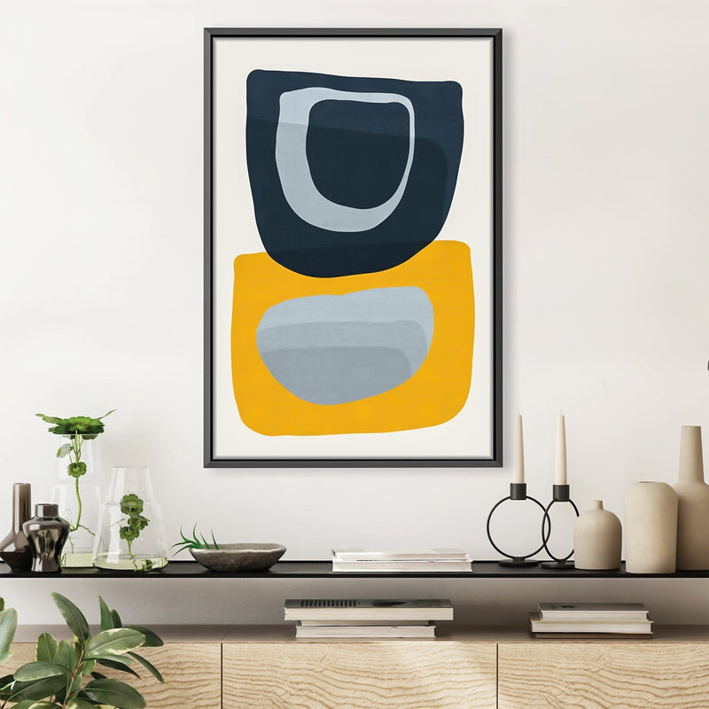 Abstract shapes I Canvas