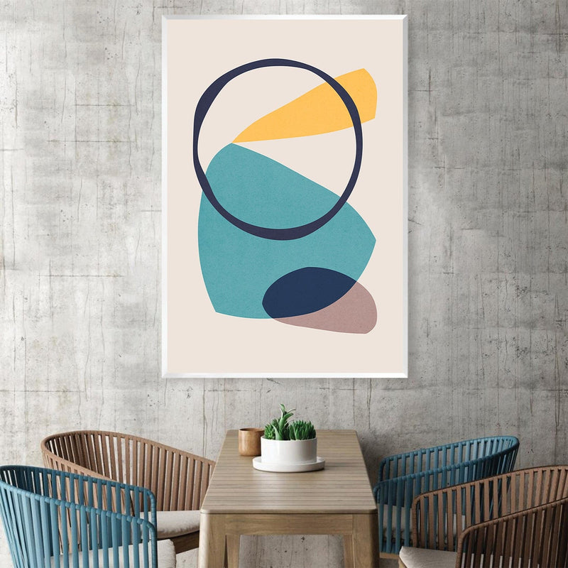 Abstract Shapes XII Canvas