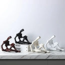 GobekUsa Abstract Skeleton Decor Figure Sculpture | Home Decoration Figurine