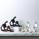 GobekUsa Abstract Skeleton Decor Figure Sculpture | Home Decoration Figurine