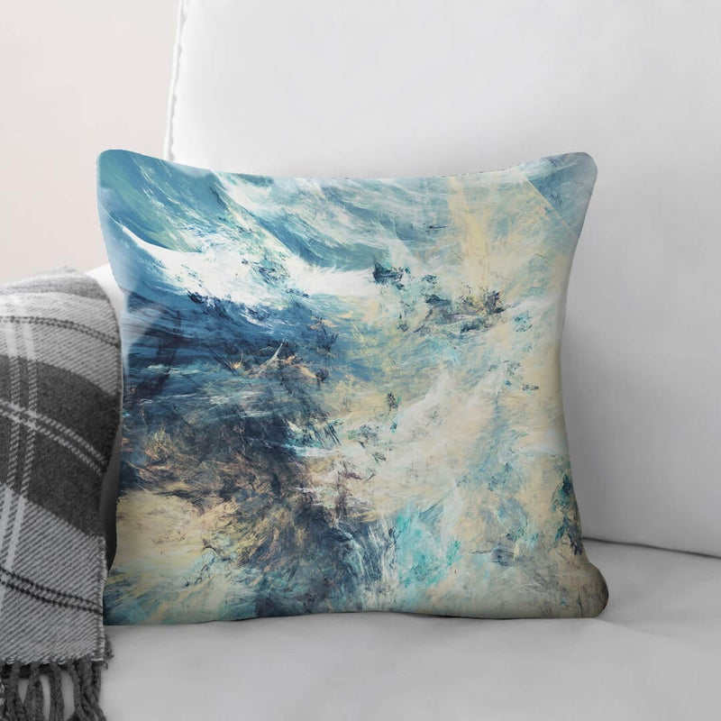 Abstract Skies A Cushion