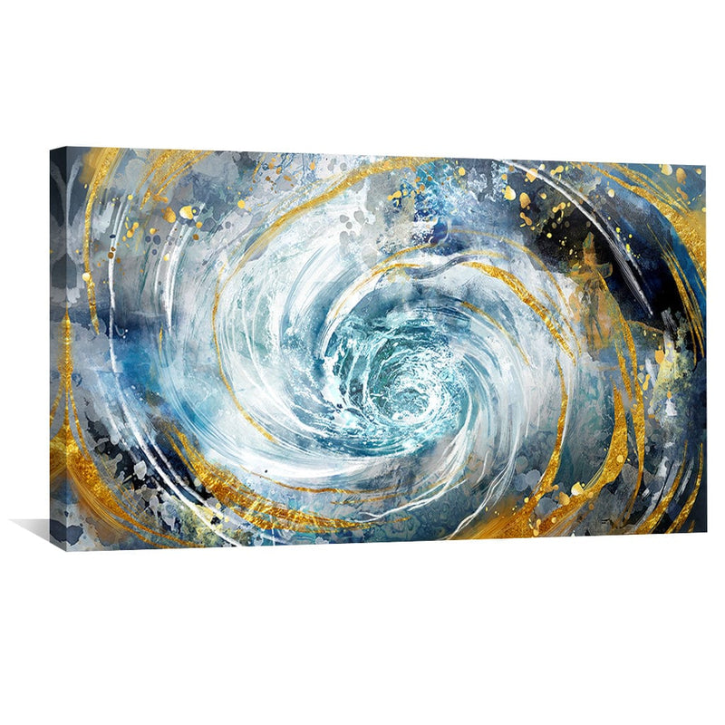 Abstract Spiral Canvas