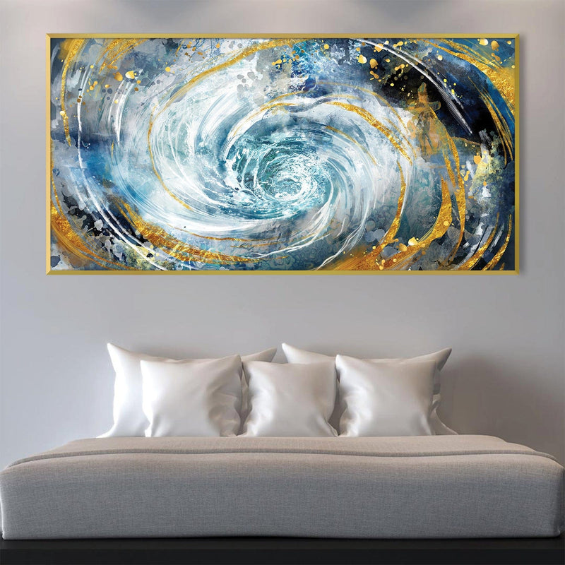 Abstract Spiral Canvas