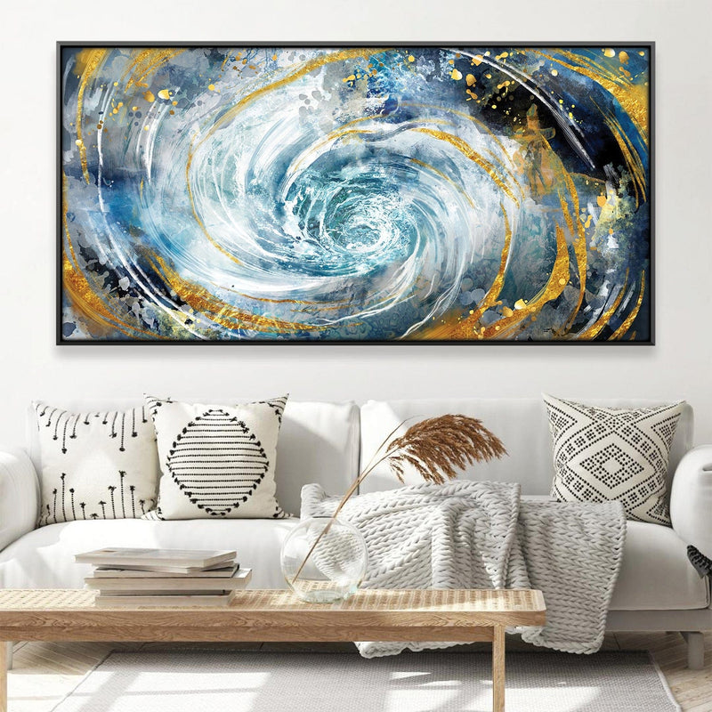 Abstract Spiral Canvas