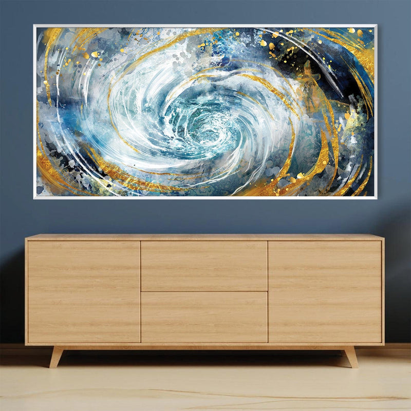 Abstract Spiral Canvas