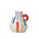 GobekUsa Cartoon Ceramic Vase Teapot Handmade Porcelain Flowerpot Decoration Accessories