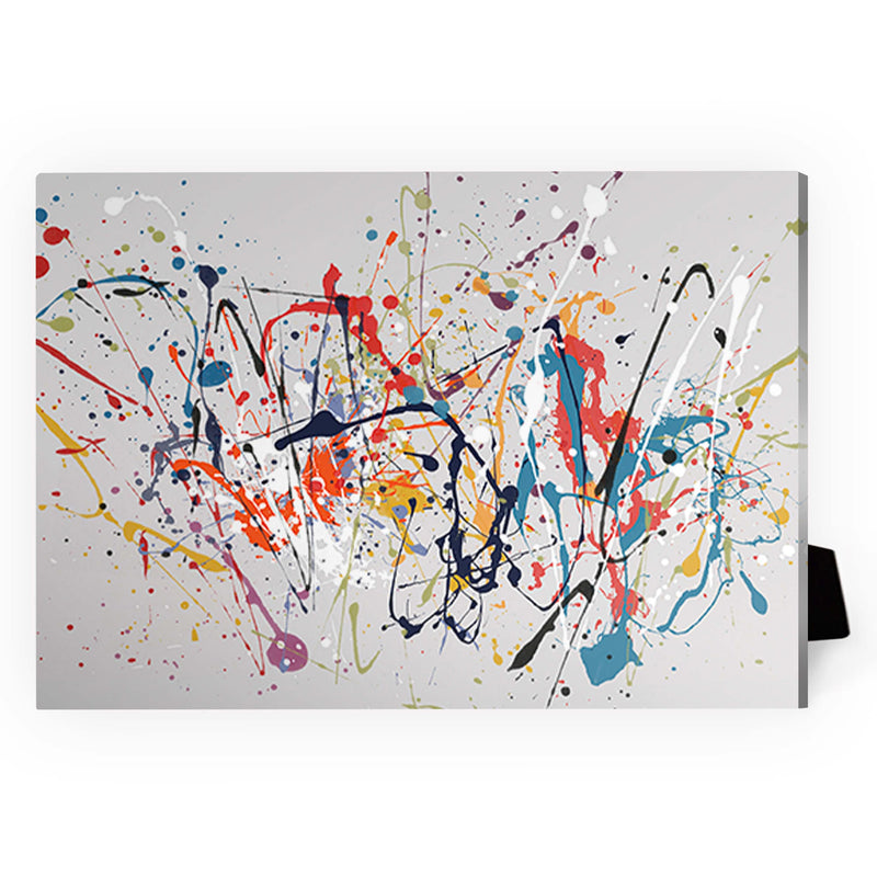 Abstract Splatter Desktop Canvas