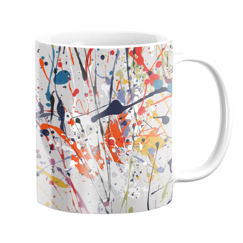 Abstract Splatter Mug