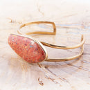 Abstract Sponge Coral Cuff Bracelet