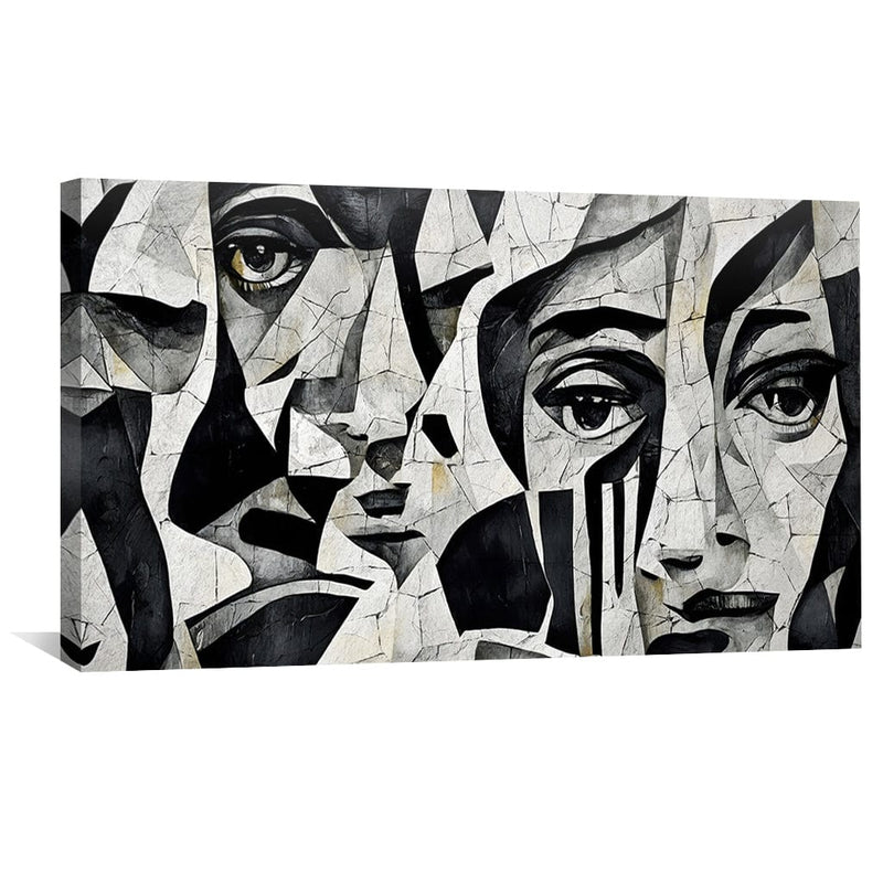 Abstract Stares Canvas