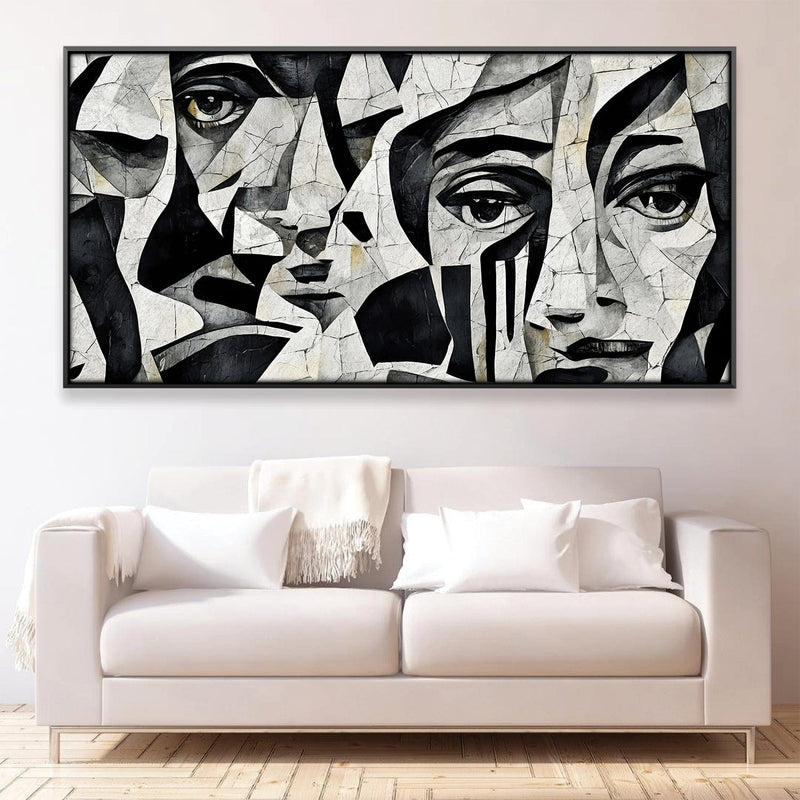 Abstract Stares Canvas