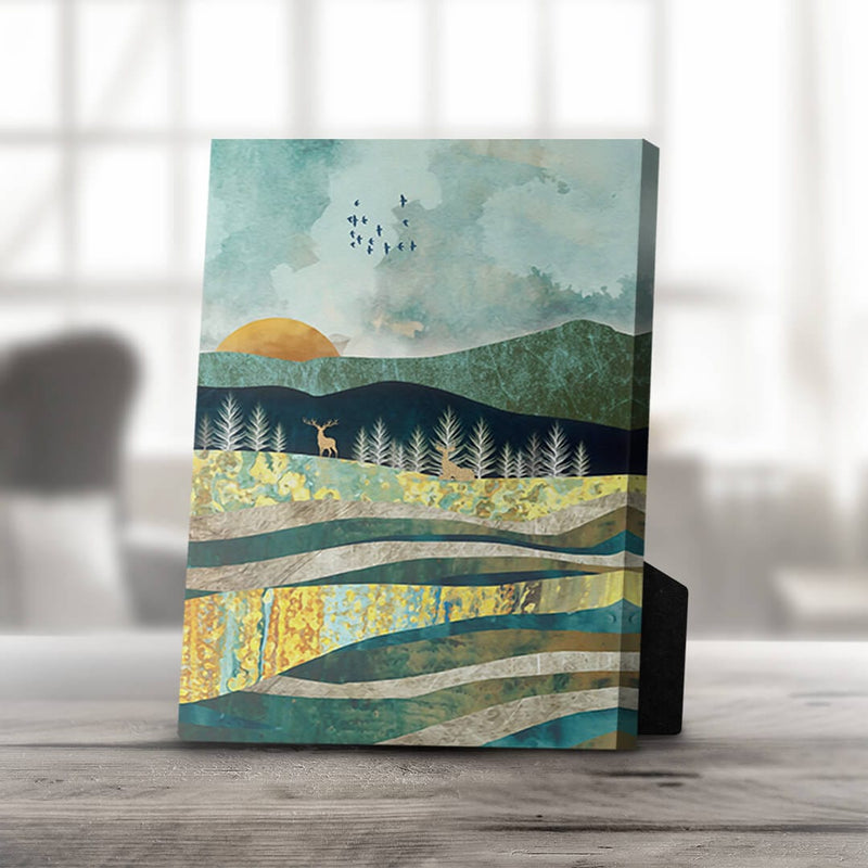 Abstract Sunsets C Desktop Canvas