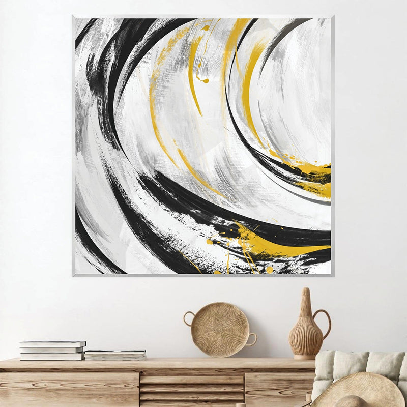 Abstract Swirls Canvas