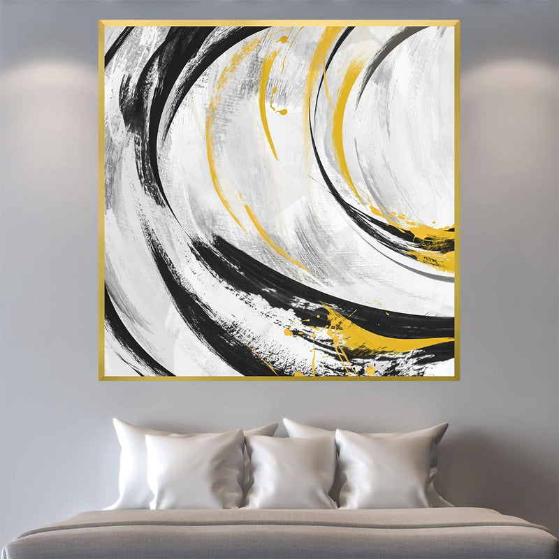 Abstract Swirls Canvas