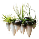 GobekUsa Abstract Tooth Ceramic Flower Pot Hanging Vase for Artistic Home Decor