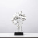 GobekUsa Horse Head Statue Resin Figurine Home Decor Sculpture
