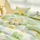 GobekUsa Cute Pattern Duvet Cover | Super Soft Comforter Cover for Single/Double Bed