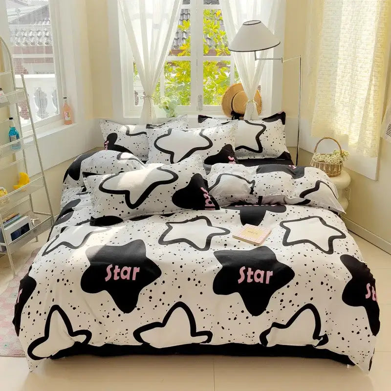 GobekUsa Cute Pattern Duvet Cover | Super Soft Comforter Cover for Single/Double Bed, photo 18 of 27