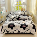 GobekUsa Cute Pattern Duvet Cover | Super Soft Comforter Cover for Single/Double Bed