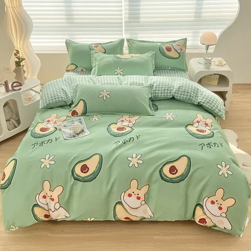 GobekUsa Cute Pattern Duvet Cover | Super Soft Comforter Cover for Single/Double Bed, photo 12 of 27