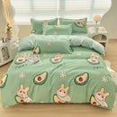 GobekUsa Cute Pattern Duvet Cover | Super Soft Comforter Cover for Single/Double Bed