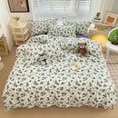 GobekUsa Cute Pattern Duvet Cover | Super Soft Comforter Cover for Single/Double Bed