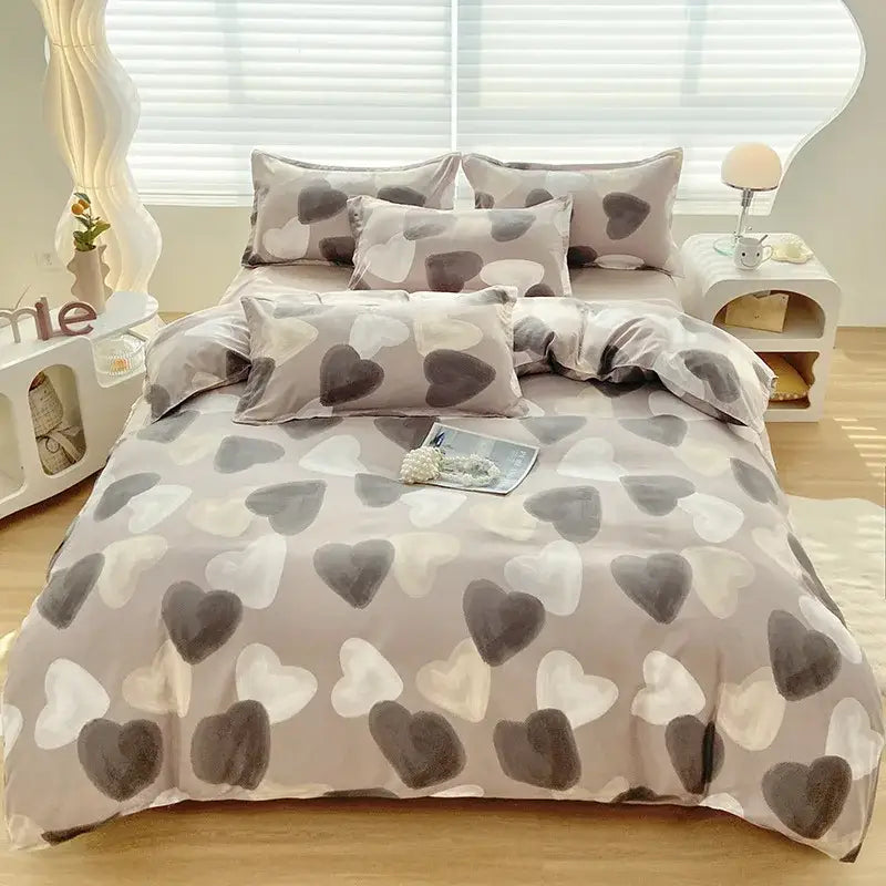 GobekUsa Cute Pattern Duvet Cover | Super Soft Comforter Cover for Single/Double Bed, photo 11 of 27