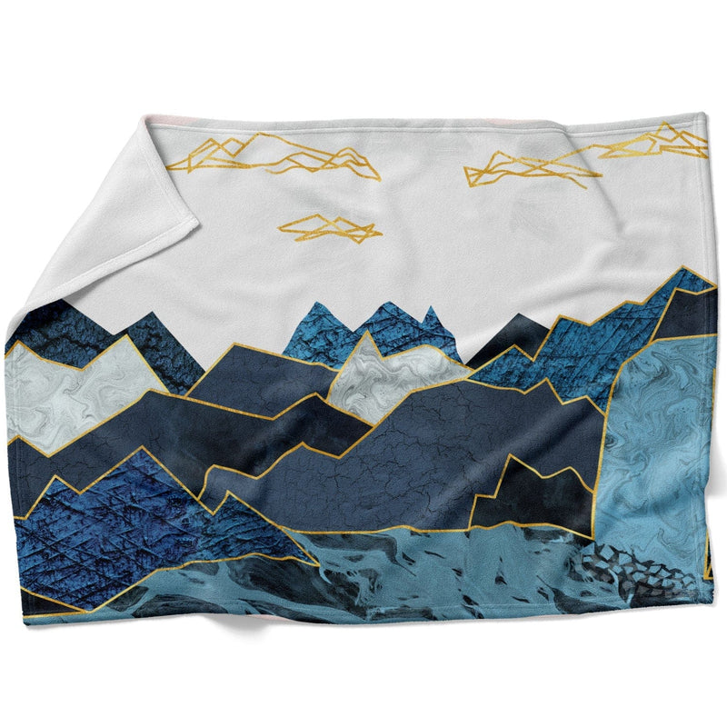 Abstract Waterfall Blanket