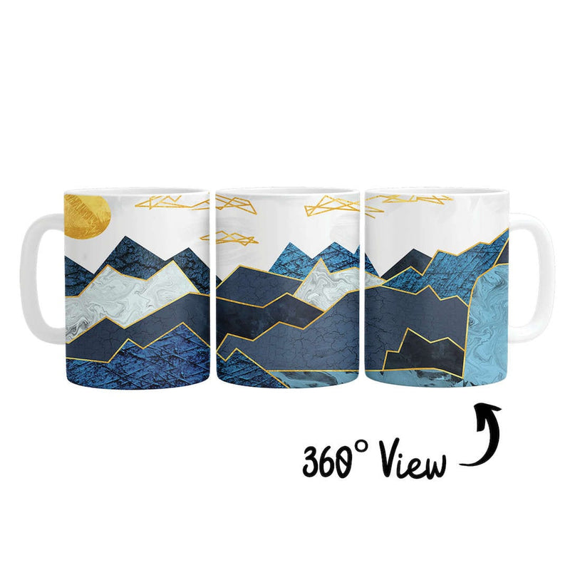 Abstract Waterfall Mug