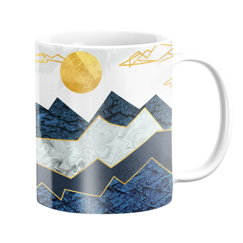 Abstract Waterfall Mug