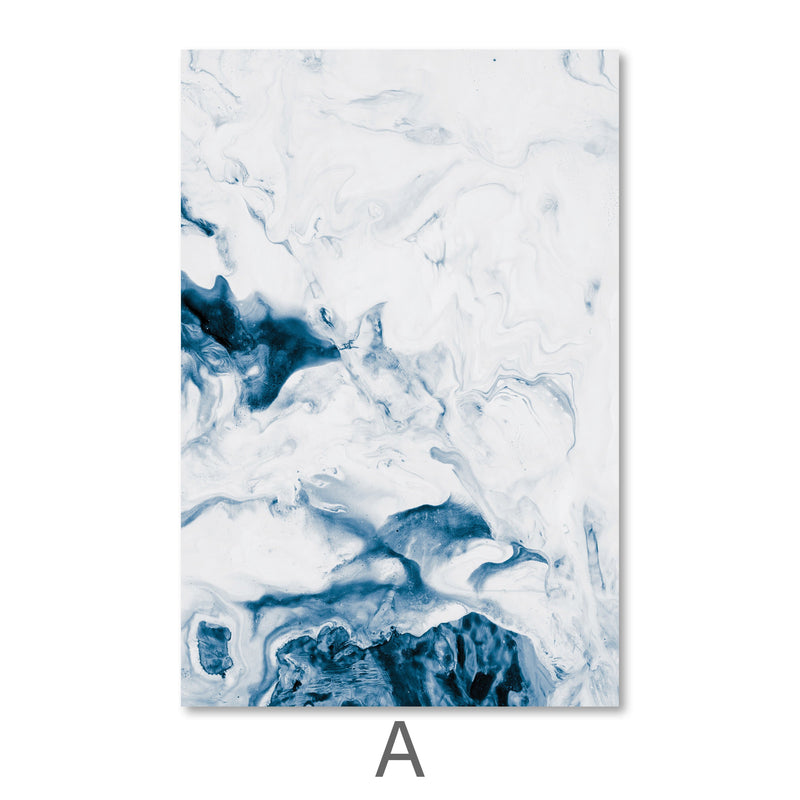 Abstract Waters Canvas