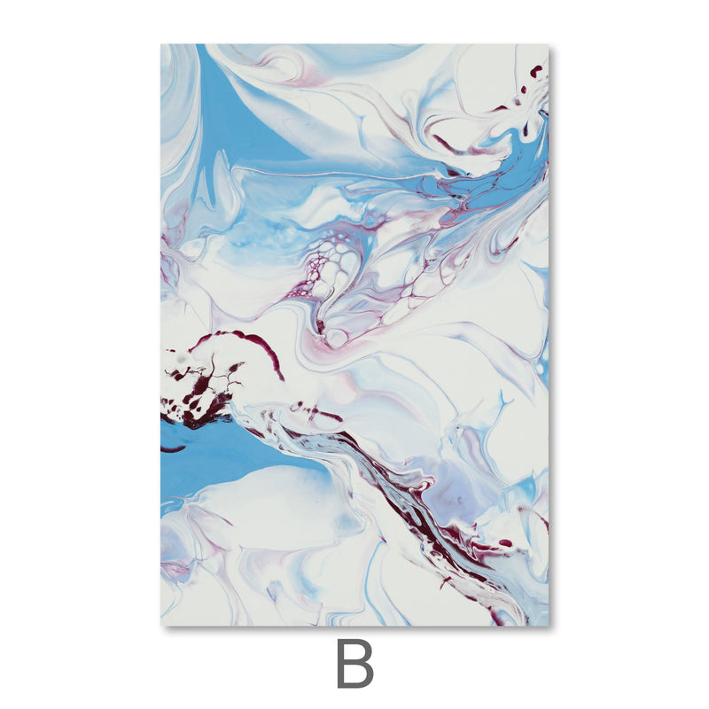 Abstract Waters Canvas