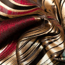 GobekUsa Embroidered Brocade Egyptian Cotton Duvet Cover Set, Black Gold