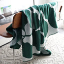 GobekUsa Jacquard Imitation Cashmere Throw Blanket - Soft & Cozy Home Decor Essential