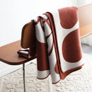 GobekUsa Jacquard Imitation Cashmere Throw Blanket - Soft & Cozy Home Decor Essential