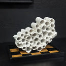 GobekUsa Abstract Honeycomb Mesh Conduit Handicraft Figurines for Stylish Home Decor
