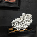 GobekUsa Abstract Honeycomb Mesh Conduit Handicraft Figurines for Stylish Home Decor