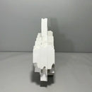 GobekUsa Geometric Ceramics Flower Arrangement Sculpture Square Pipe Irregular Decor