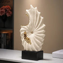 GobekUsa Gilded Ceramic Landscape Feng Shui Desk Ornament: Abstract Room Decor & Aesthetics