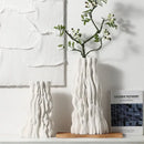 GobekUsa Abstract Irregular Trunk Fold Ceramic Vase for Home Decor