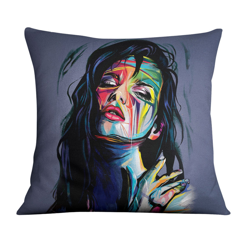 Abstract Woman A Cushion